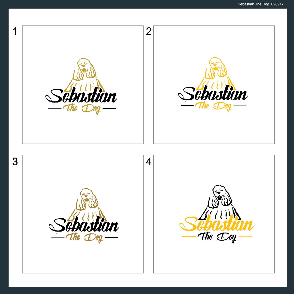 Logo-Design von e-graphics für Sebastian The Dog LLC | Design #15971118