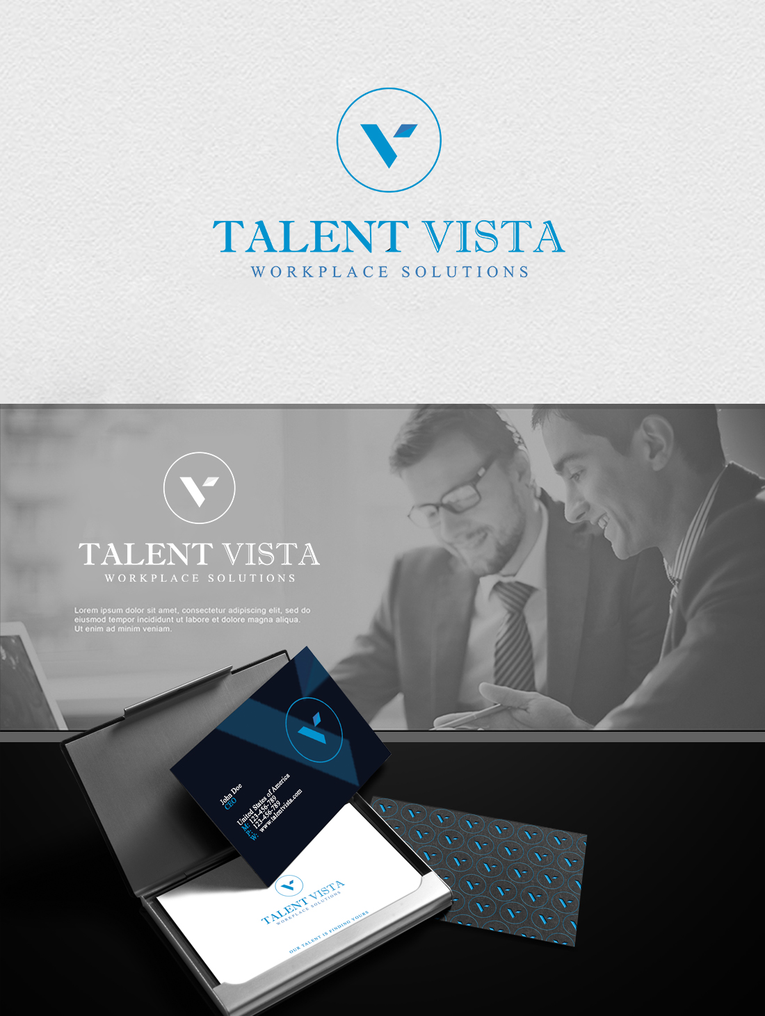 Logo Design by ivan for Talent Vista Workplace Solutions  | Design: #16013615