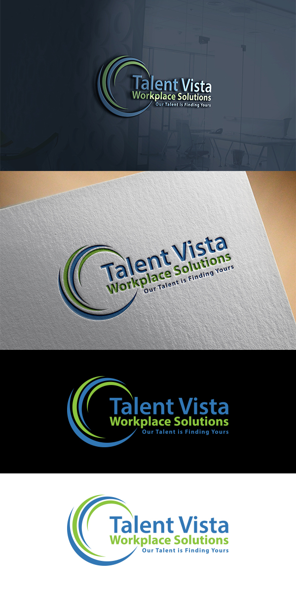 Logo Design by king solangi for Talent Vista Workplace Solutions  | Design #16007200