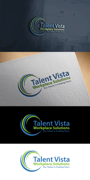 Logo Design by king solangi for Talent Vista Workplace Solutions  | Design: #16007200