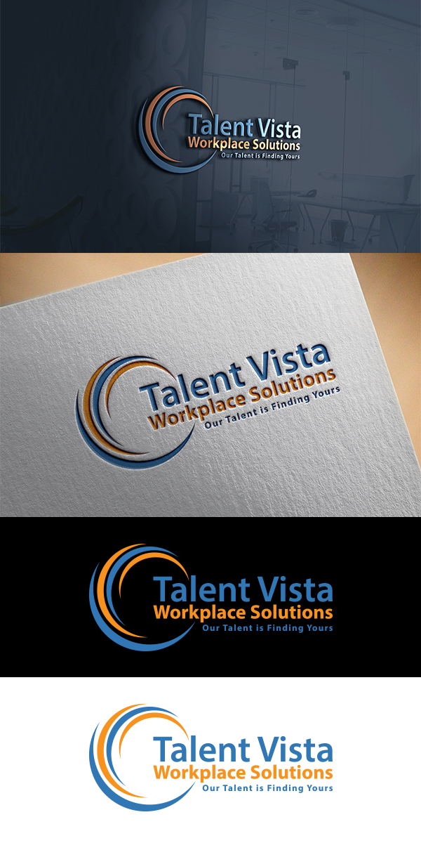 Logo Design by king solangi for Talent Vista Workplace Solutions  | Design #16014929