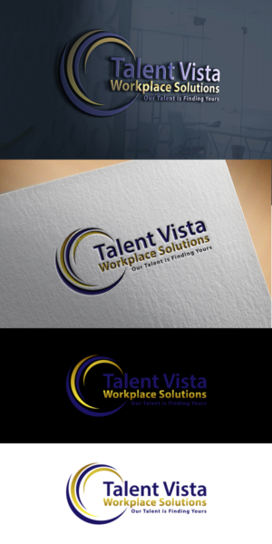 Logo Design by king solangi for Talent Vista Workplace Solutions  | Design: #16018313