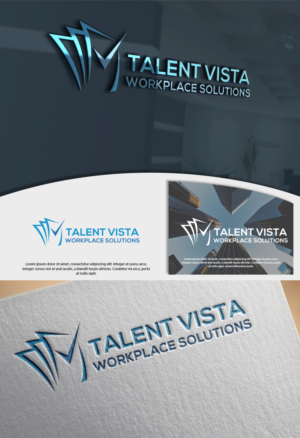 Logo Design by Renewable for Talent Vista Workplace Solutions  | Design: #15977792