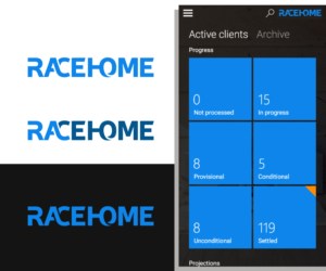 RaceHome (open to variations, all caps, lowercase, etc., but it MUST be one word. | Logo-Design von Mario