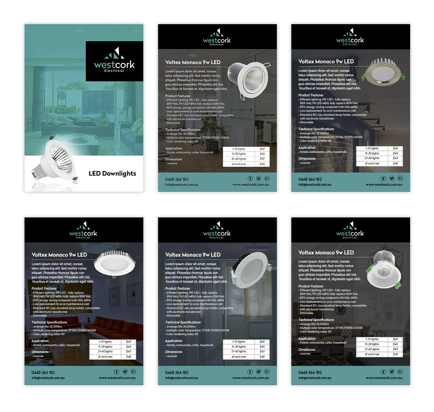 Diseño de Brochure por Karen Gameiro para Westcork Pty Ltd | Diseño: #15984755