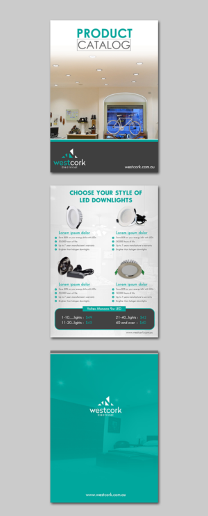 Diseño de Brochure por aspiremedia para Westcork Pty Ltd | Diseño: #15984093