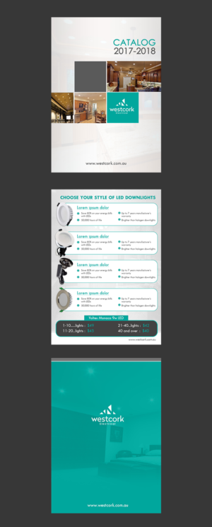 Diseño de Brochure por aspiremedia para Westcork Pty Ltd | Diseño: #15984094