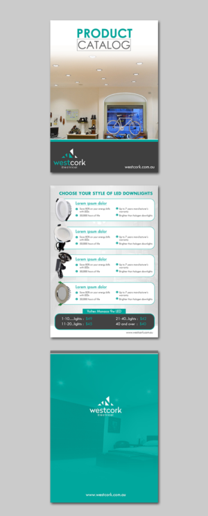 Diseño de Brochure por aspiremedia para Westcork Pty Ltd | Diseño: #15984095