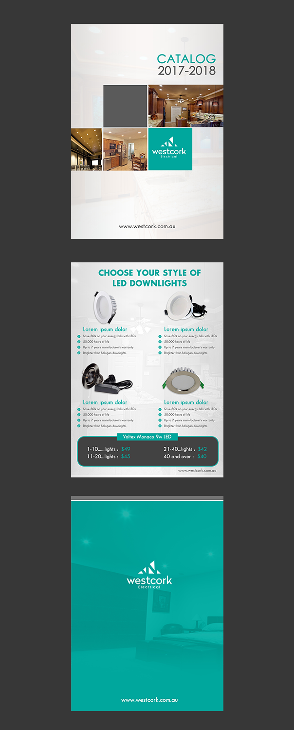 Diseño de Brochure por aspiremedia para Westcork Pty Ltd | Diseño #15984096