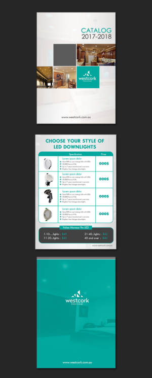 Diseño de Brochure por aspiremedia para Westcork Pty Ltd | Diseño: #15984655