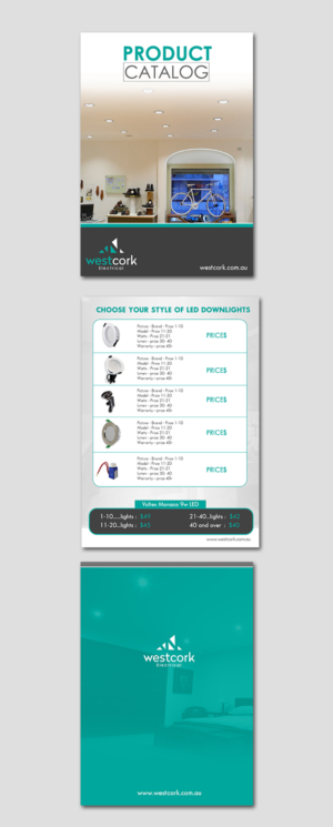 Diseño de Brochure por aspiremedia para Westcork Pty Ltd | Diseño: #15987172