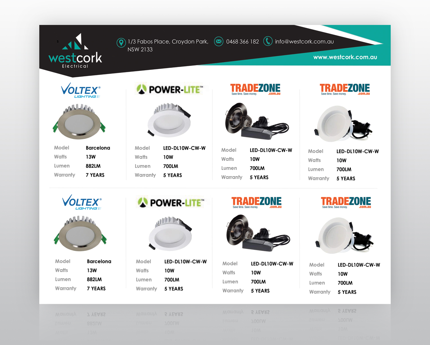 Diseño de Brochure por - SWING - para Westcork Pty Ltd | Diseño #15987810