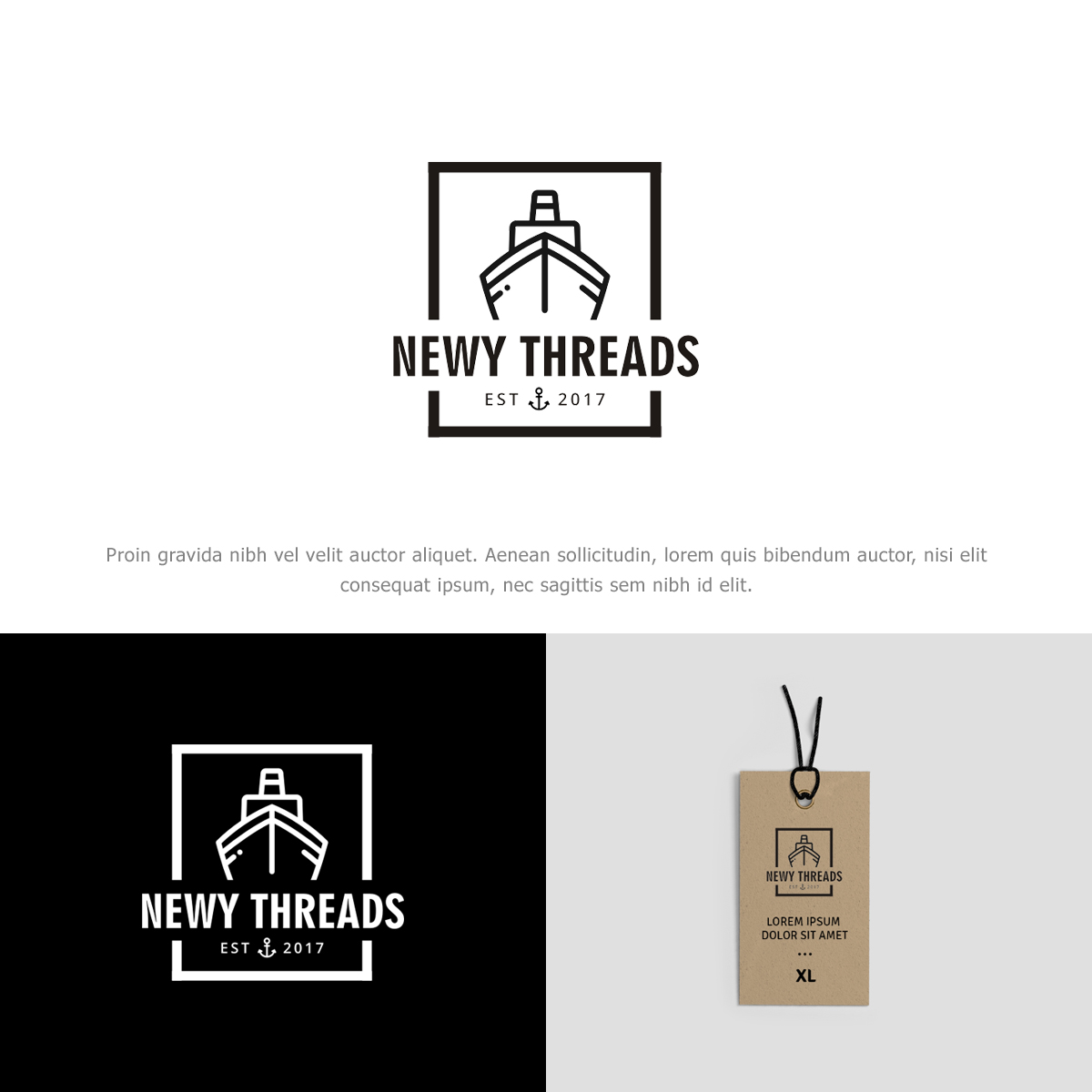 Logo Design by graphicssquare for Newy Threads | Design: #15971559