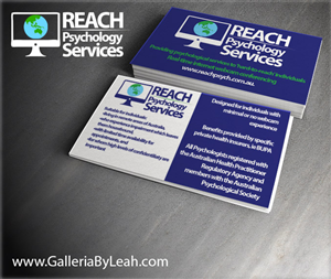 Telepsychology Services | Business Card Design by galleria.by.leah