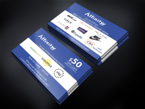 Business Card Design by Sergio Coelho for Affinityy Inc | Design: #15969078