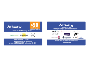 Business Card Design by Sergio Coelho for Affinityy Inc | Design: #15976874