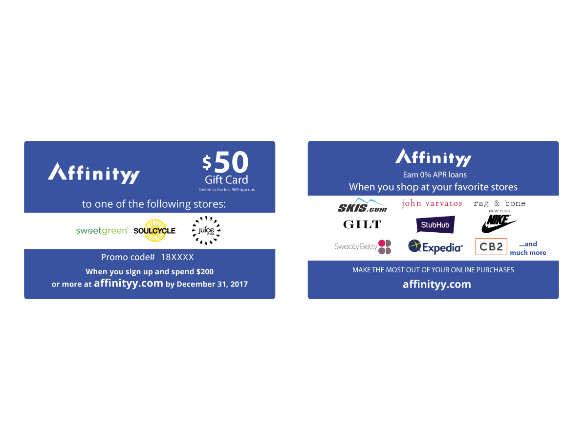 Business Card Design by Sergio Coelho for Affinityy Inc | Design #16089313