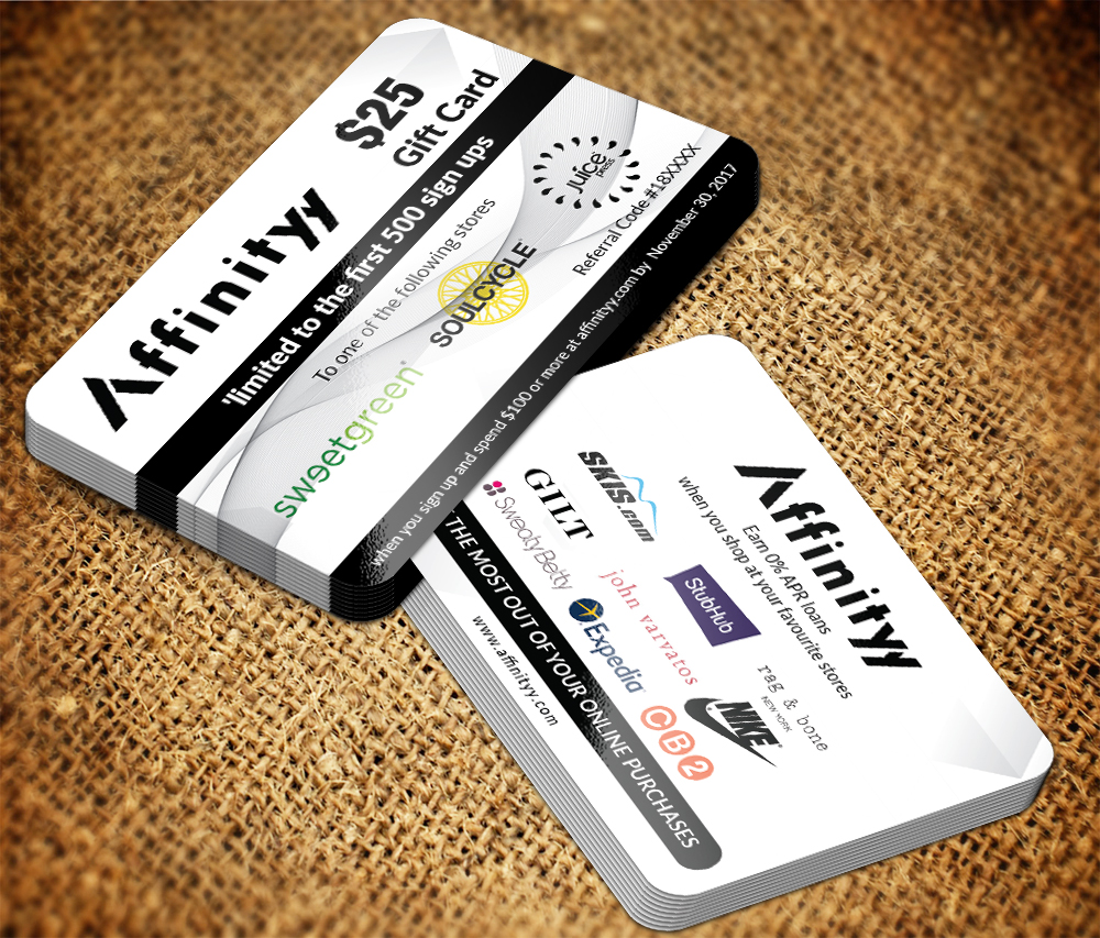 Business Card Design by Sarmishtha Chattopadhyay_loginchange for Affinityy Inc | Design #15974070