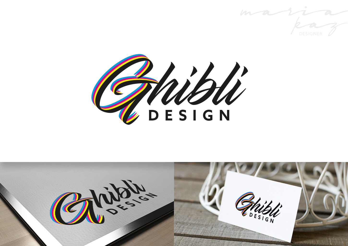 Diseño de Logo por maria-kaz para Ghibli Design | Diseño #15986302