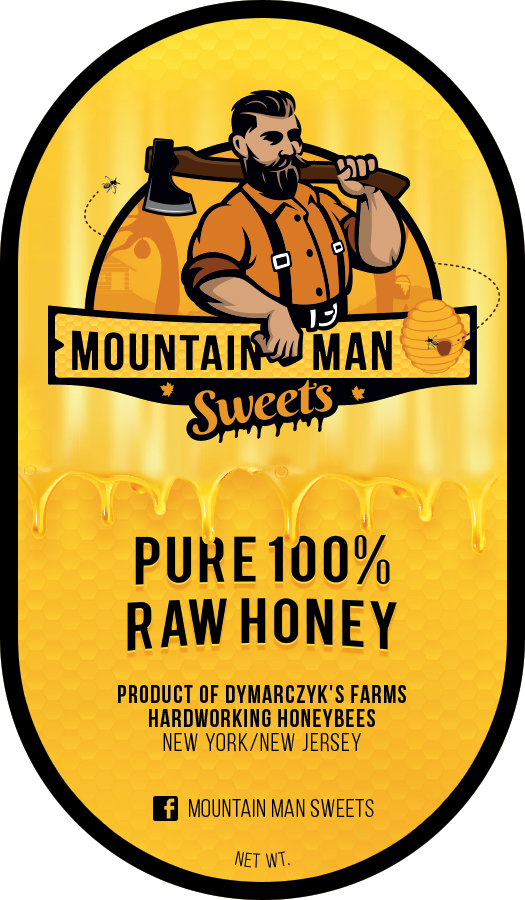 Label Design by Tazmani for Mountain Man Sweets | Design #15973697