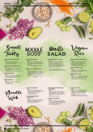 Menu Design by mrmrnjr for Monsun Restaurant AS | Design: #16353429