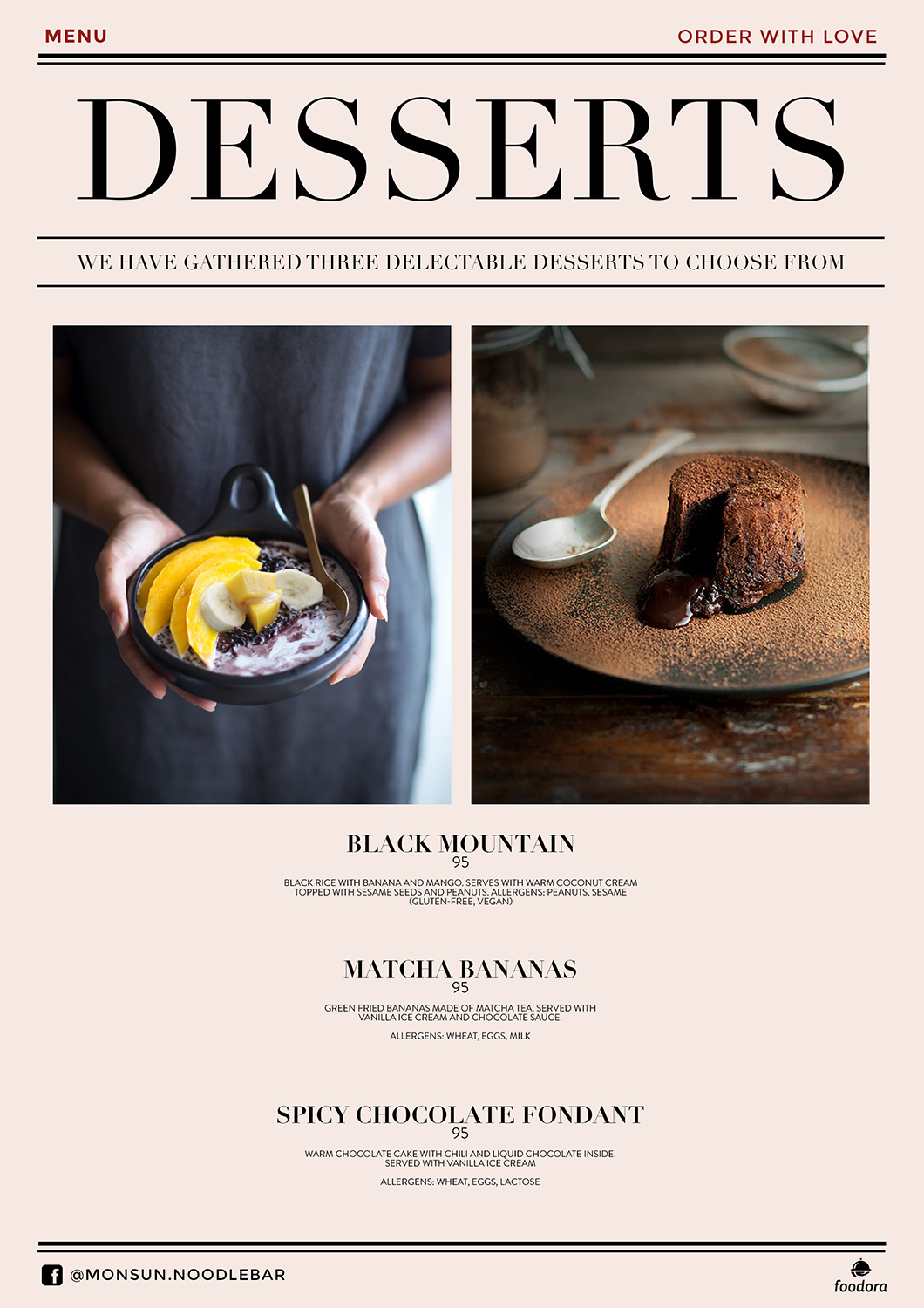 Menu Design by mrmrnjr for Monsun Restaurant AS | Design #16353598