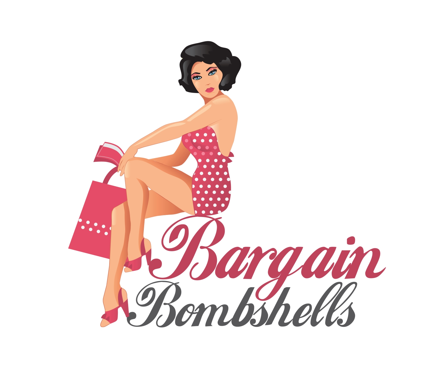 Logo Design by Tatjana R. for Bargain Bombshells | Design #15976668