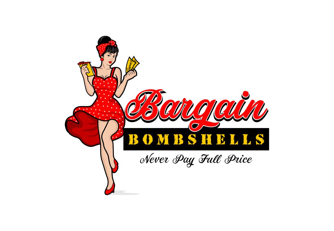 Logo Design by DesignLima for Bargain Bombshells | Design #15975283