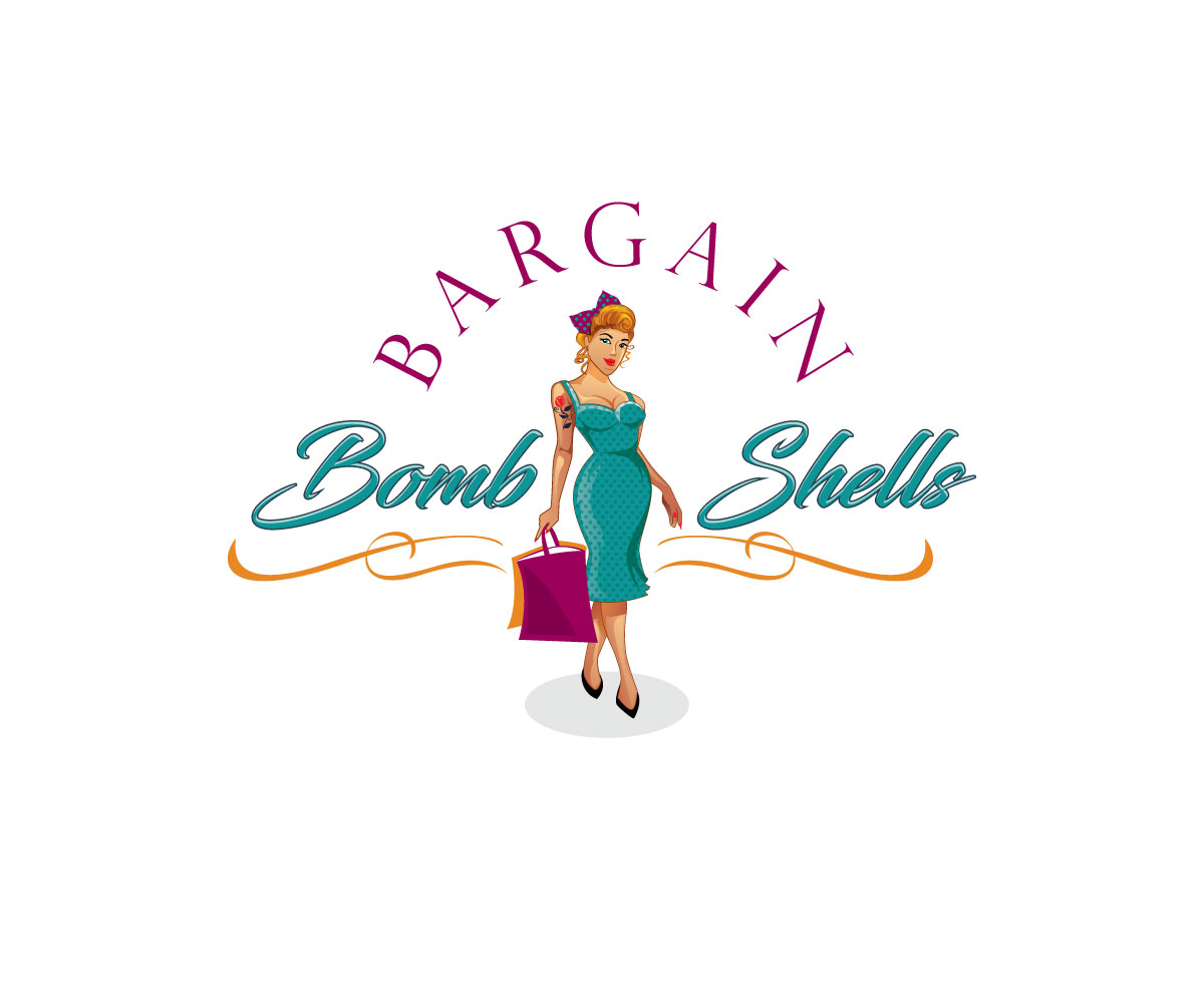 Logo Design by mondal22.ayan for Bargain Bombshells | Design #15973900