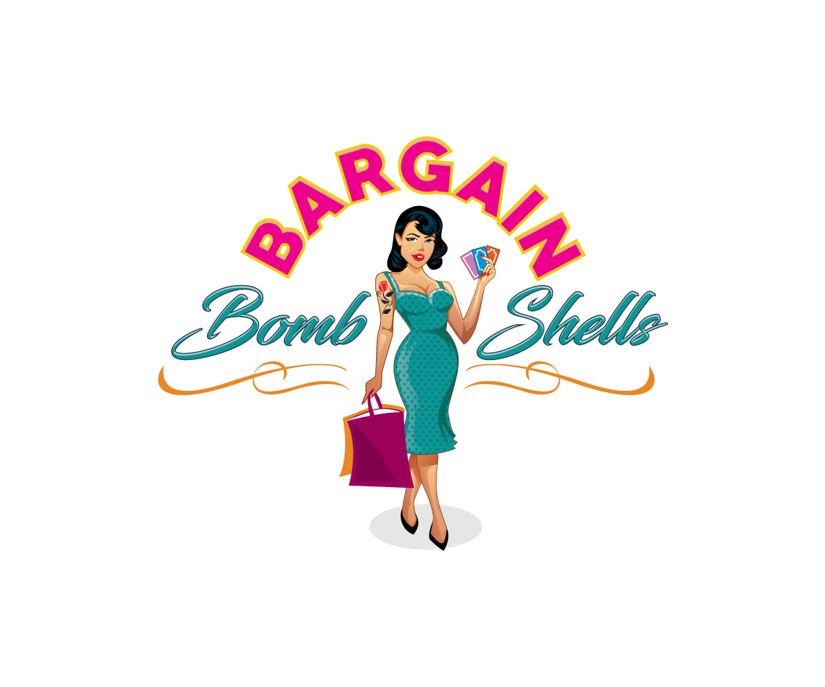 Logo Design by mondal22.ayan for Bargain Bombshells | Design #15977165