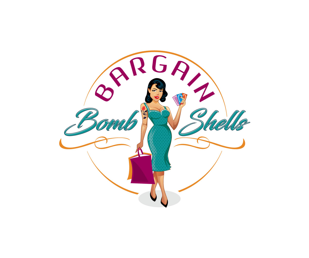 Logo Design by mondal22.ayan for Bargain Bombshells | Design #15977167