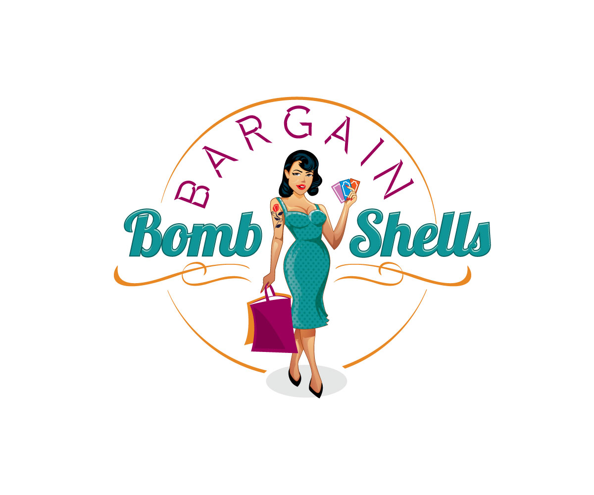 Logo Design by mondal22.ayan for Bargain Bombshells | Design #15977383