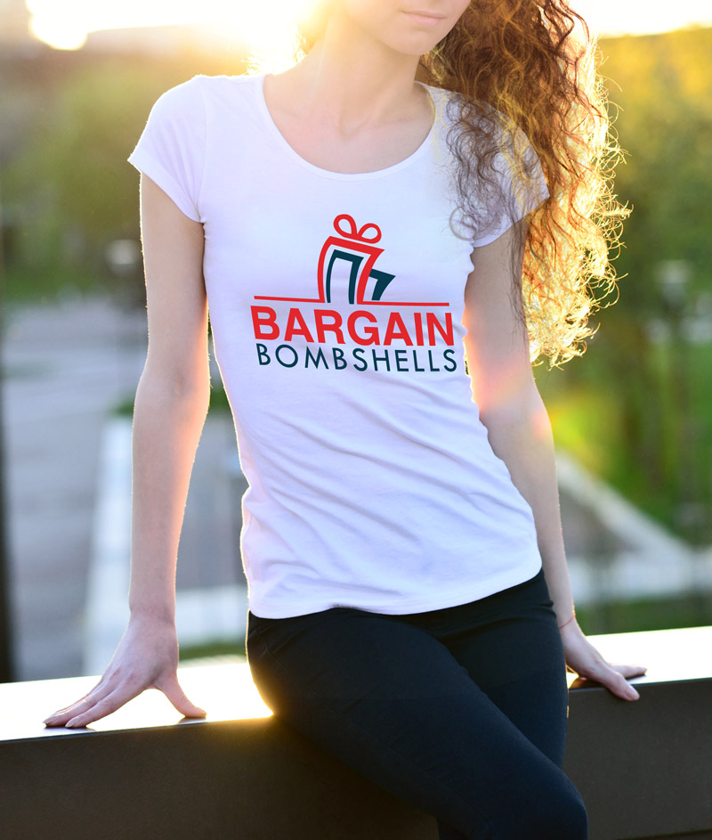 Logo Design by solzar design for Bargain Bombshells | Design #15974310