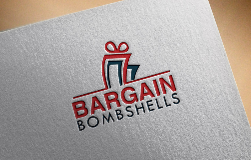 Logo Design by solzar design for Bargain Bombshells | Design #15974311