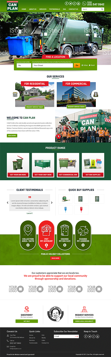 Web Design by RupalTechno for this project | Design #15986020