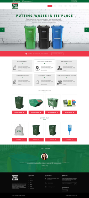 Web Design by Abhinav Katiyar for this project | Design #15994393