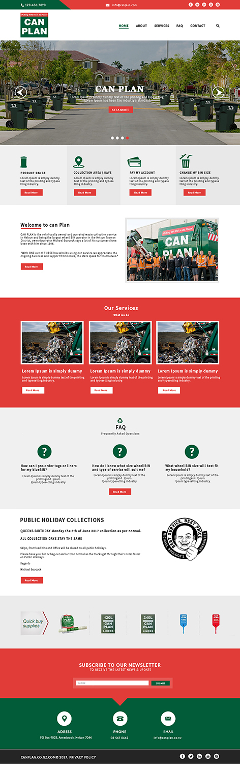 Web Design by bdesigner9 for this project | Design #16048984