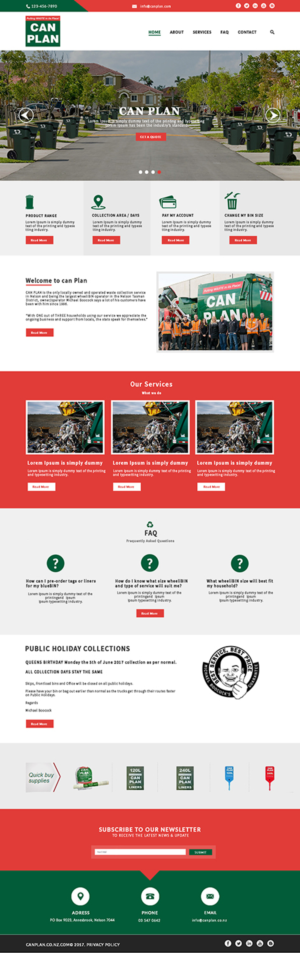 Web Design by bdesigner9 for this project | Design #16048984