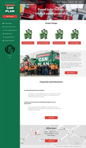 Web Design by Orhon.ao for this project | Design #16001120