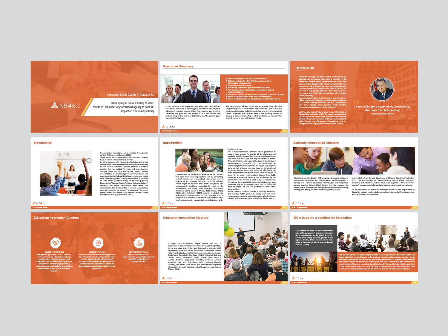 Design de PowerPoint par Nila pour NS4ED | Design #15980780