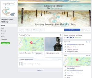 Facebook Design by Melanie for Stepping Stone To Recovery | Design: #15981751