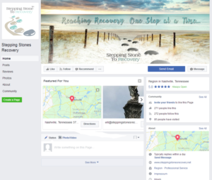 Facebook Design by Melanie for Stepping Stone To Recovery | Design: #15993118