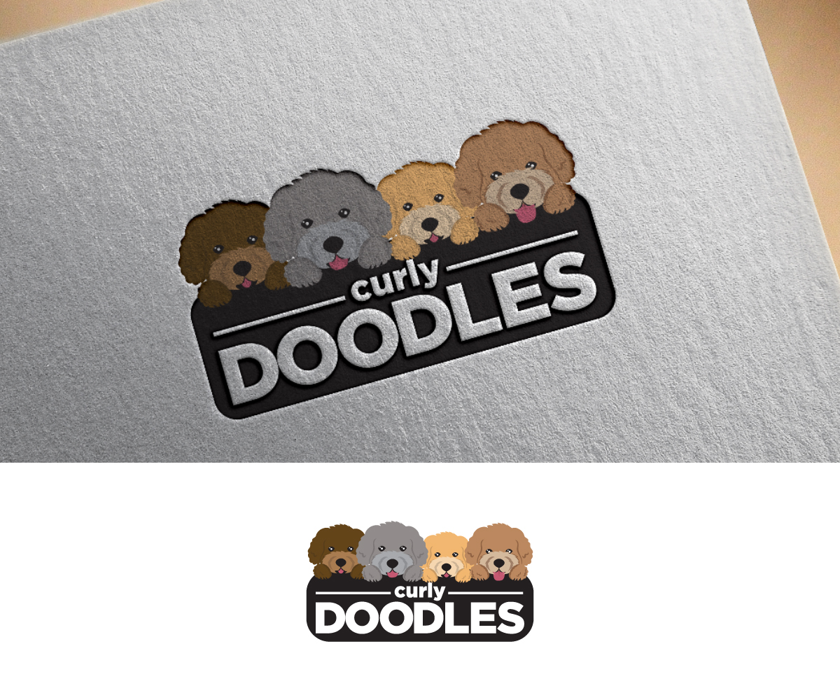 Logo Design by Anekaa for Curly DOODLES | Design #15998081