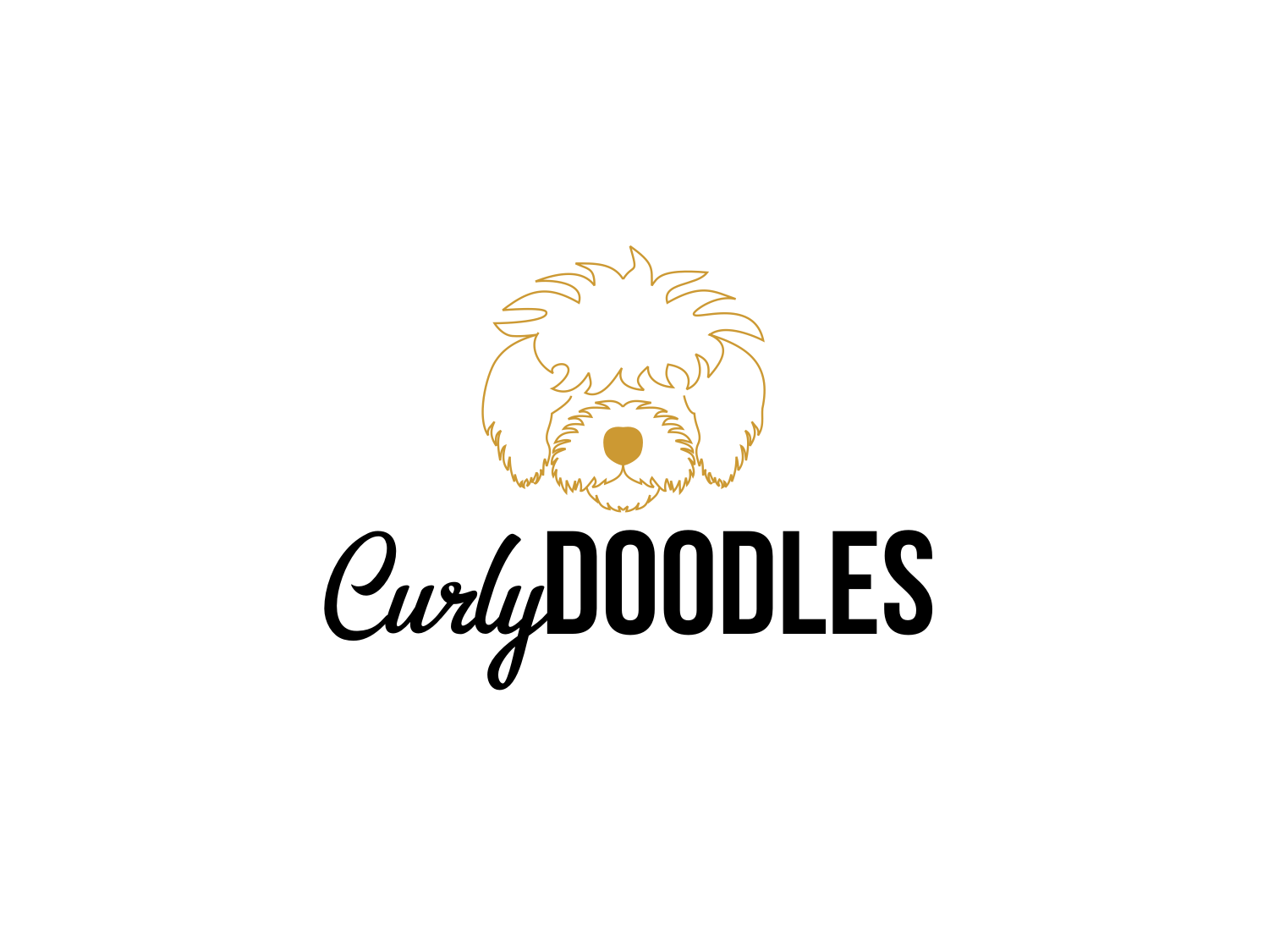 Logo Design by R16 for Curly DOODLES | Design #16002795