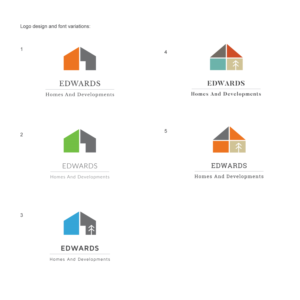 Diseño de Logo por jacw02 para Edwards Homes and Developments | Diseño: #15979672