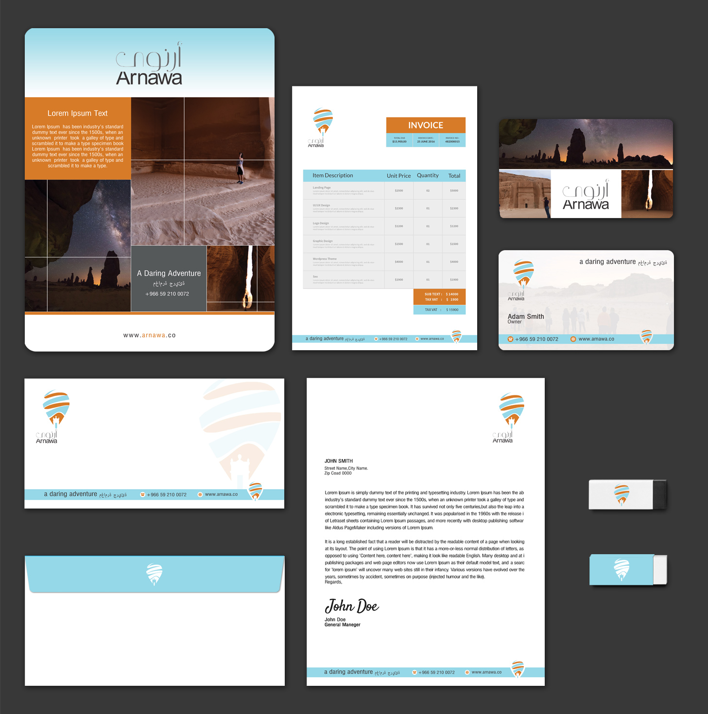 Stationery Design by SL Designer for Arnawa | Design #15987170