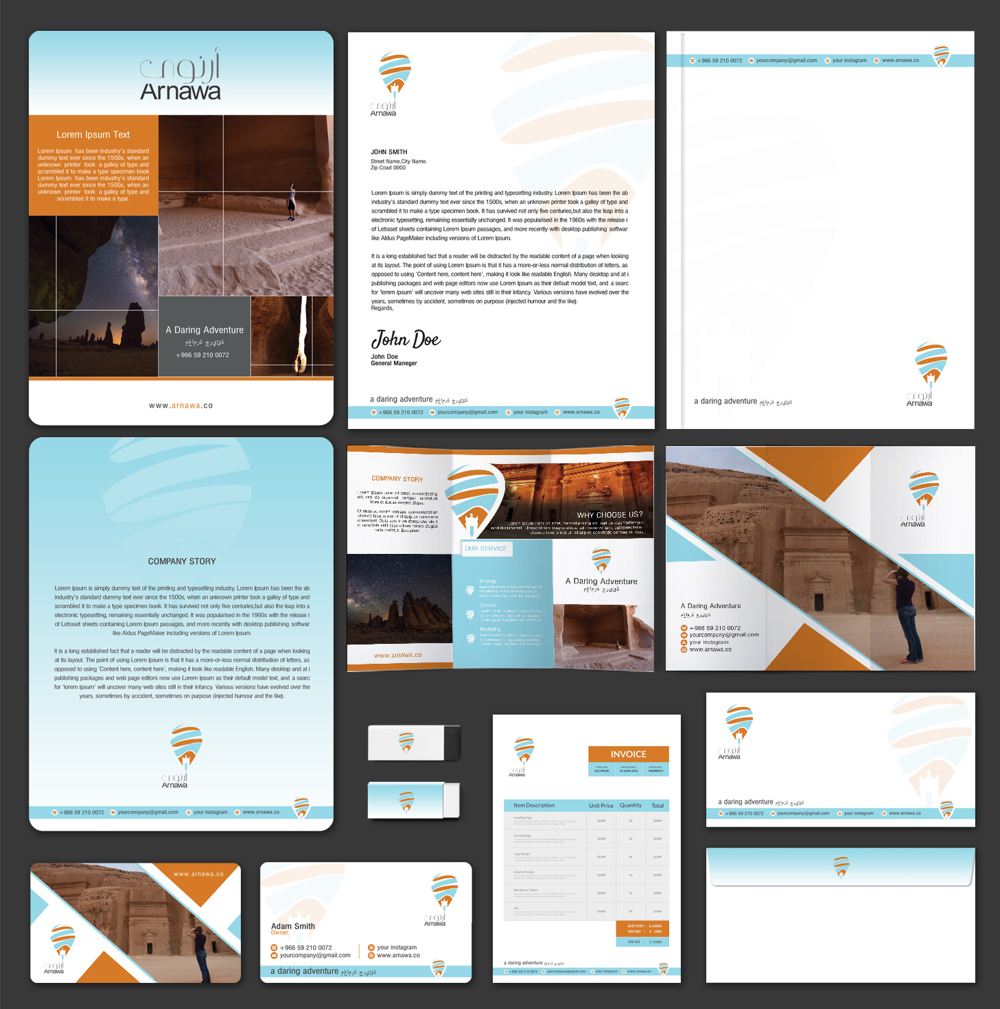 Stationery Design by SL Designer for Arnawa | Design: #16029845