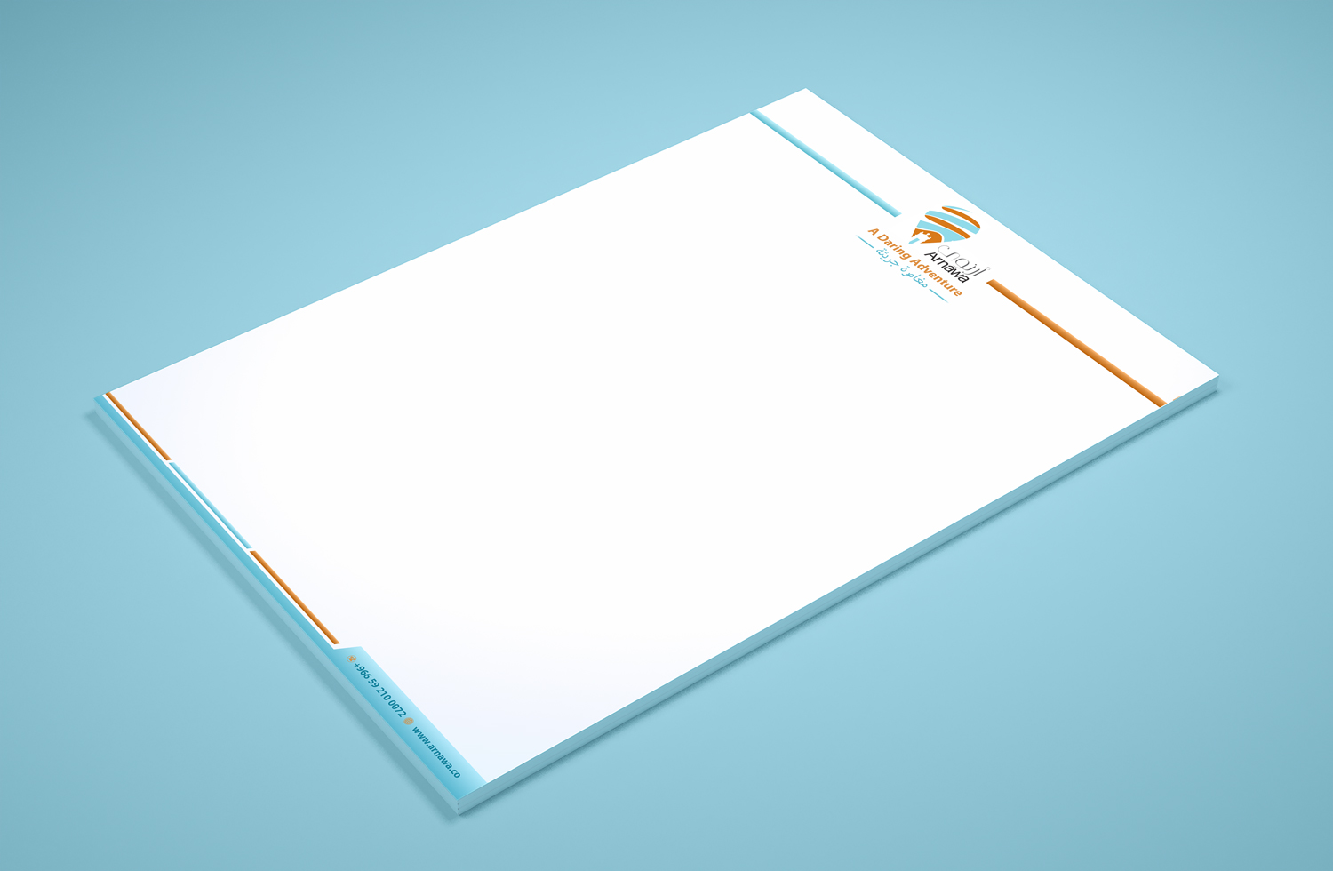 Stationery Design by Petter Goms for Arnawa | Design #15986474