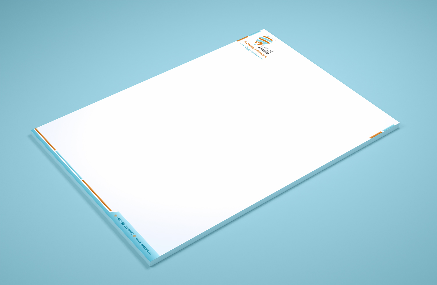 Stationery Design by Petter Goms for Arnawa | Design #15986506