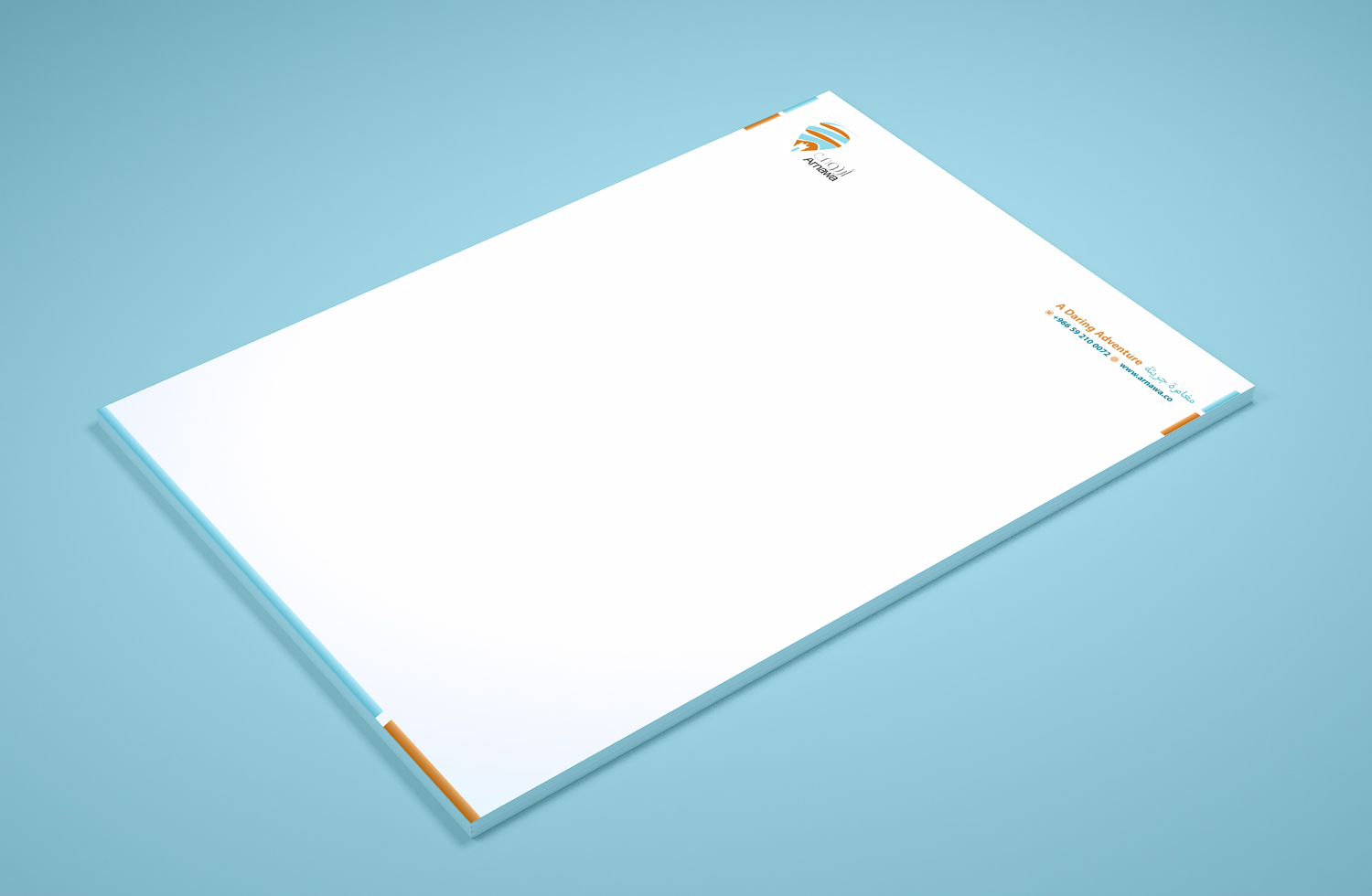 Stationery Design by Petter Goms for Arnawa | Design #15987094